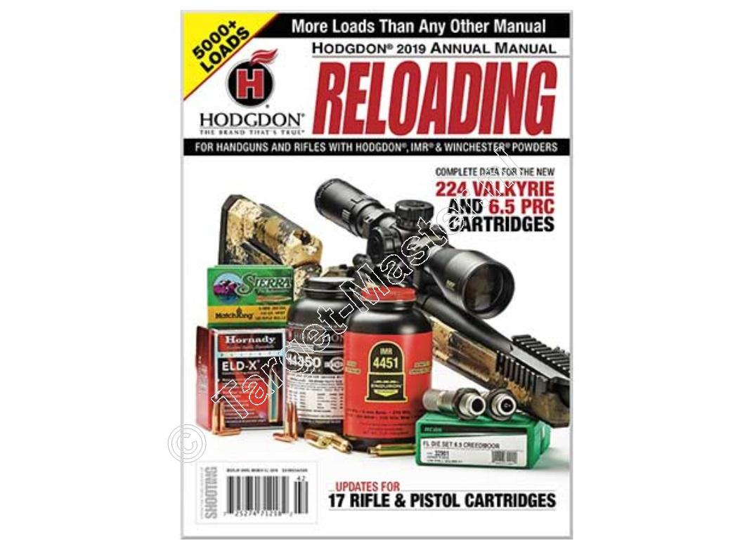 Hodgdon 2019 ANNUAL MANUAL RELOADING Herlaad Magazine